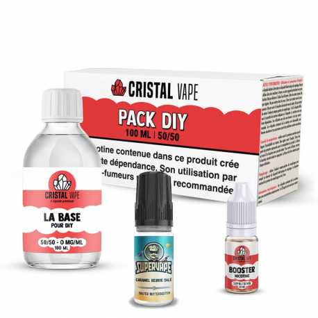 Pack DIY Caramel Beurre Salé 110ml - Supervape