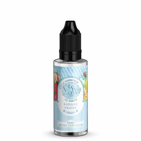 Concentré Banane Fraise Frais 30ml - Le Petit Verger