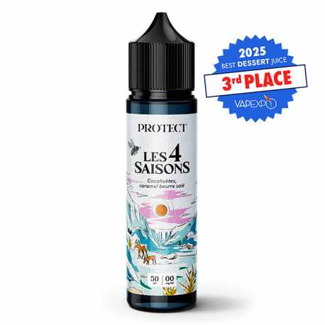 Cacahuète Caramel Beurre Salé 50ml - Les 4 Saisons - Protect