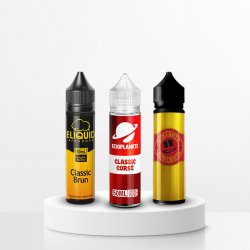 Pack 3 Classic Brun 50ml