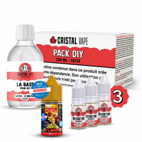 Pack DIY Candy Gold 230ml Saint Flava