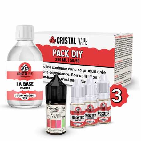 Pack DIY Sweet Strawberry 230ml Capella