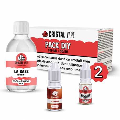 Pack DIY Tiramisu 110ml - Ecigplanete
