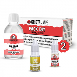 Pack DIY Vanille 110ml - Ecigplanete