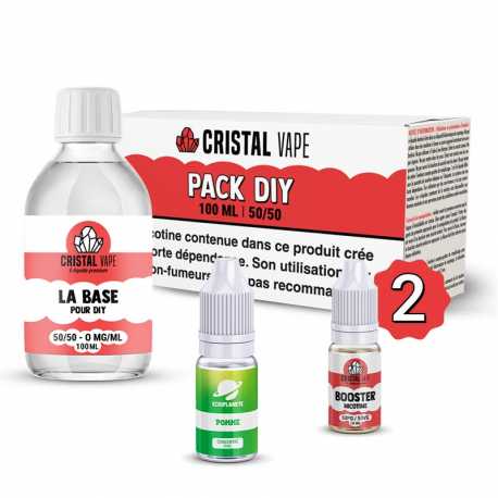 Pack DIY Pomme 110ml - Ecigplanete