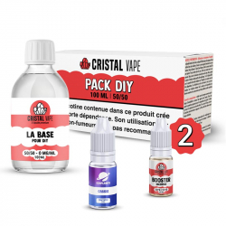 Pack DIY Cassis 110ml - Ecigplanete