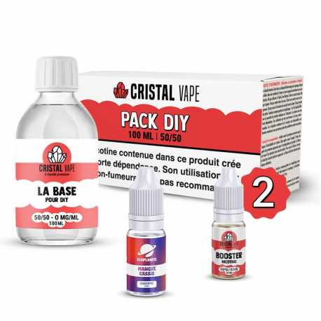 Pack DIY Mangue Cassis 110ml - Ecigplanete