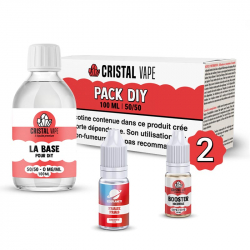 Pack DIY Fraise Frais 110ml - Ecigplanete