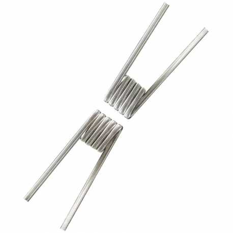 Coil 3 Core Clapton Ni80 - Thunder Cloud X Grimm Green