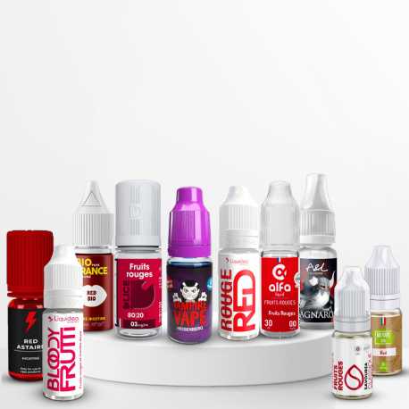 Pack découverte 10 Fruits Rouges 10ml