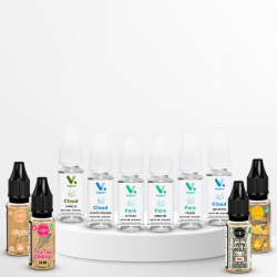 Pack découverte 10 sans PG 10ml