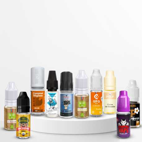 Pack découverte 10 Desserts 10ml