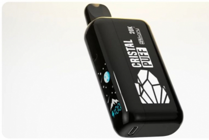 Cristal Puff 28K : Découvrez la première puff rechargeable de Cristal Puff